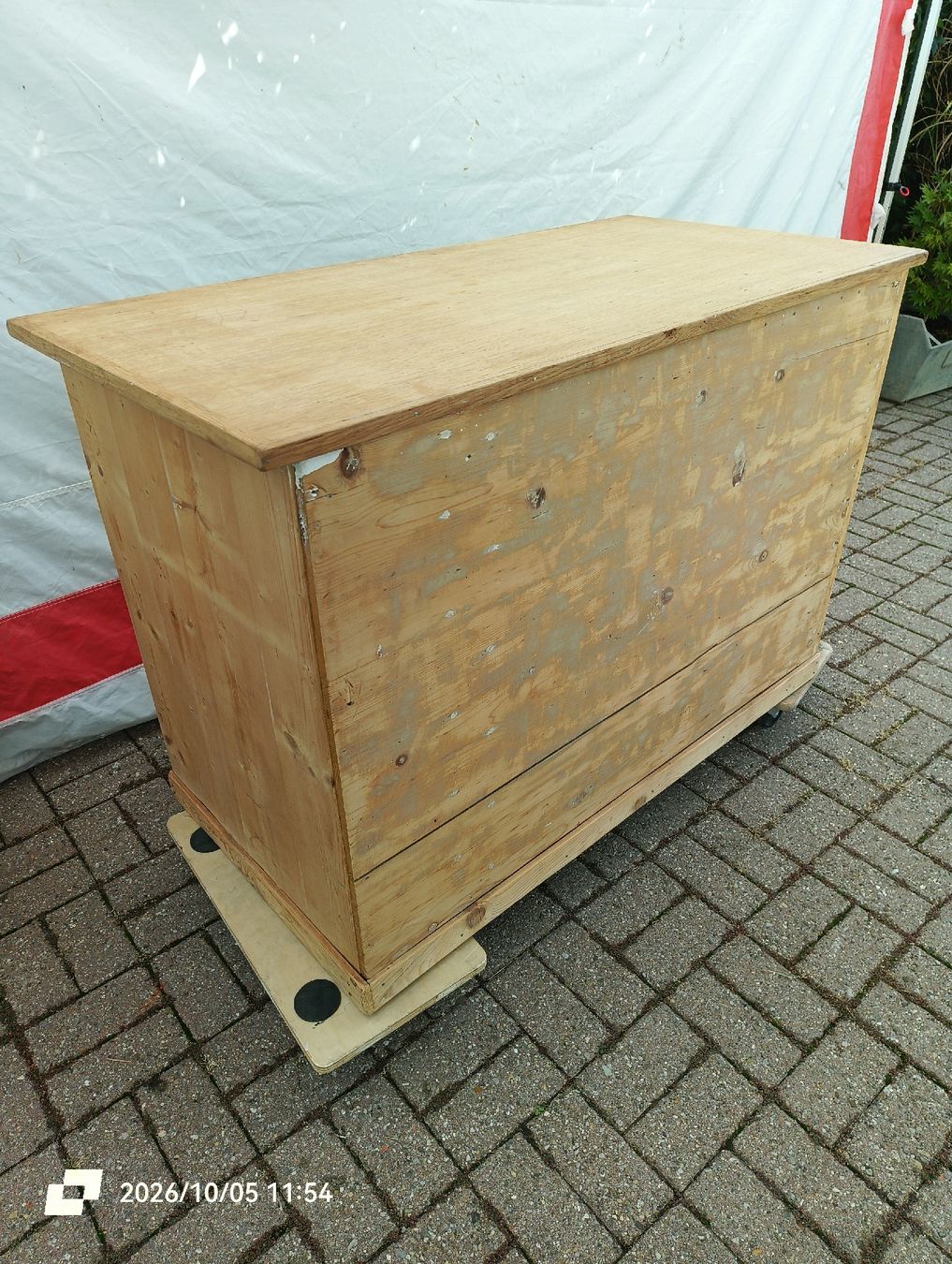 Cassettiere: Commode ancienne à 8 tiroirs en bois – Usato da Veyrier venduto da MJ69BROC 3