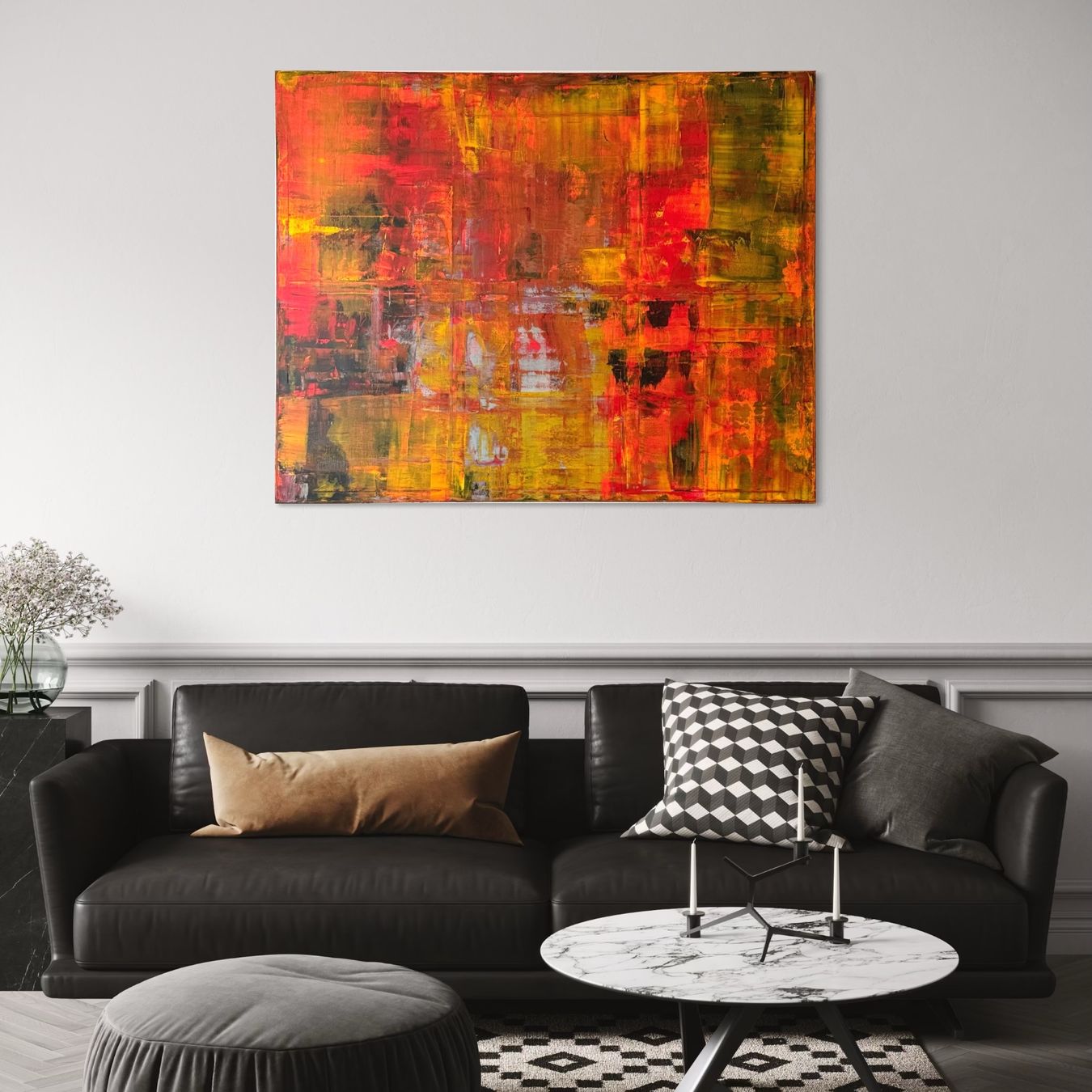 Dipinti: Einzigartiges Gemälde, abstrakte Kunst 150x120cm – Nuovo e nell'imballaggio originale da Berikon venduto da nimmo 5