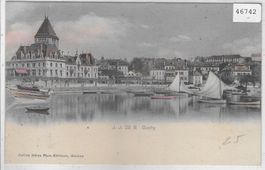 Ouchy - Vue generale - coloriert