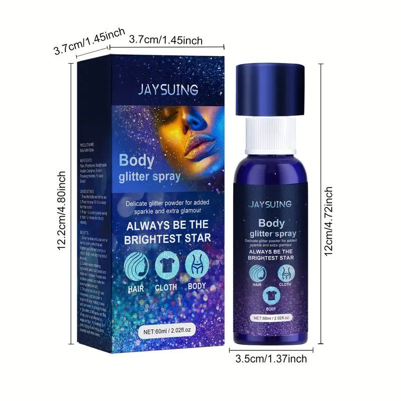 Make-up: Glitzer Spray für Körper, Haare – Neu und originalverpackt aus Glattbrugg von glu_qt2b 3