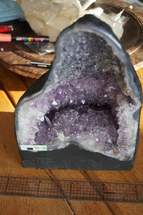 Amethyst   Druse   Sehr schön   5.92kg     24.5cm x 18cm 3