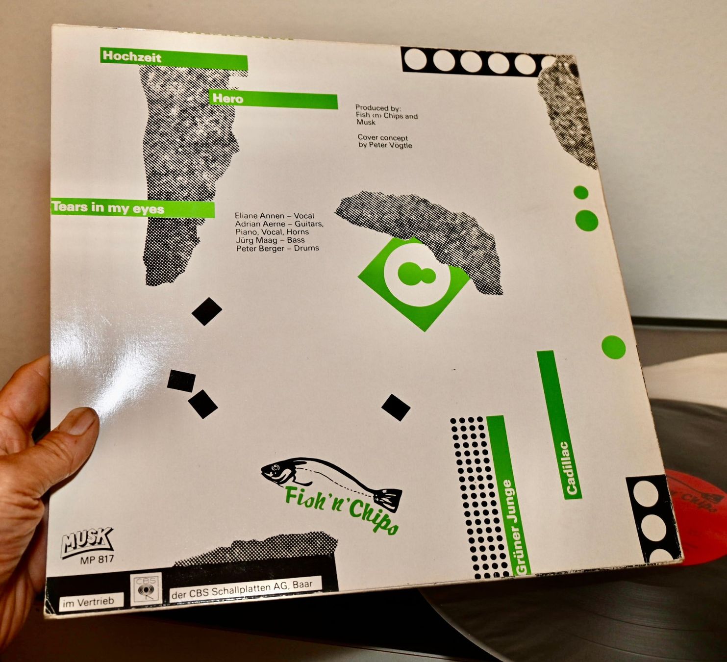 Vinyles: CH New WAVE Fish 'N' Chips - Same EP – D'occasion à Pfaffhausen par mono_rec 1