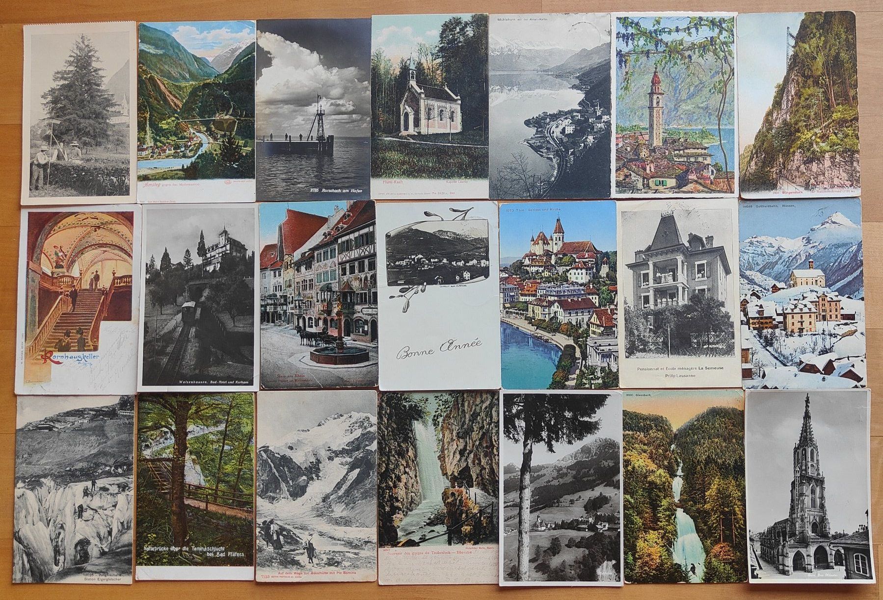 Cartoline postali: Super Lot, Posten mit 170 kleinformatigen Ansichtskarten – Usato da St. Erhard venduto da Chaeferli6 3