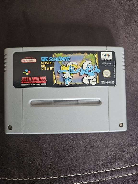 Giochi: Die Schlümpfe - Super NES- Nur Modul  – Usato da Greifensee venduto da Arkon616