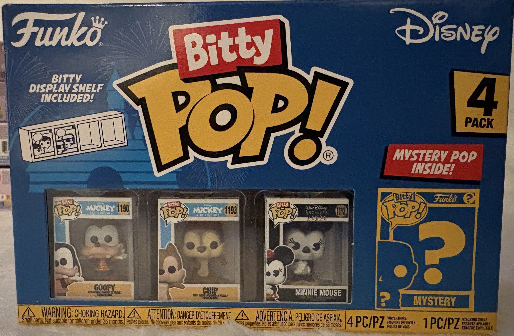 Funko Statuette: Funko Pop - Bitty Pop - Disney – Nuovo e nell'imballaggio originale da Meisterschwanden venduto da McSchein