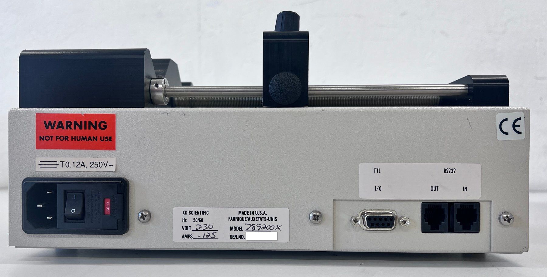 Accessori da laboratorio: KD Scientific Dual Syringe Pump – Usato da Niederdorf venduto da LeptonAG_Labor 4