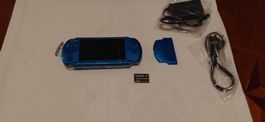 PSP 3004 in rarem Blau  /ohne Akku/ display schöner Zustand