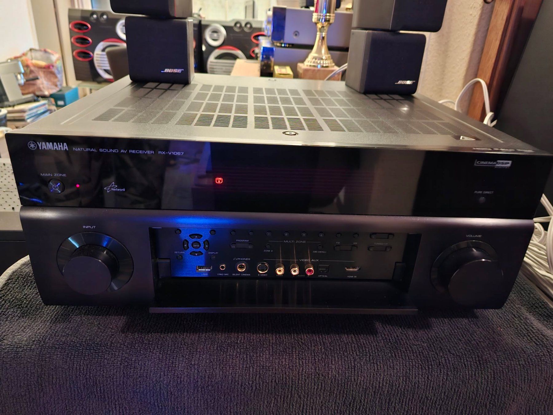 Yamaha Ricevitori: Yamaha 7.2 AV-Receiver RX-V1067 – Usato da Wittenbach venduto da Nostalgie1965