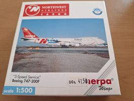 Boeing 747-200F Herpa Wings 1:500 Northwest Cargo 