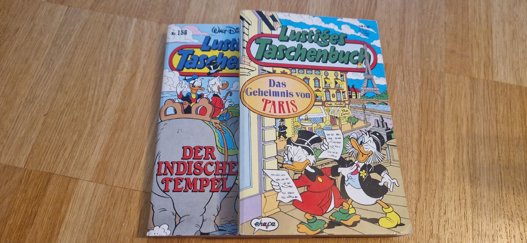 Fumetti: Lustiges Taschenbuch 158 + 159 – Usato da Riehen venduto da Aconitum 1