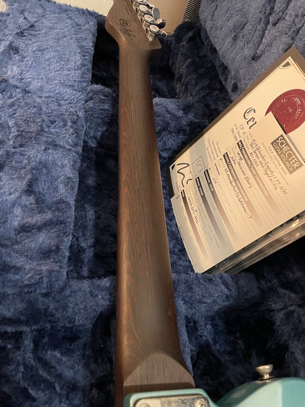 Schecter Musikinstrumente: Schecter Nick Johnston Signature PT custom shop USA – Gebraucht aus Neuchatel von D9z2 8