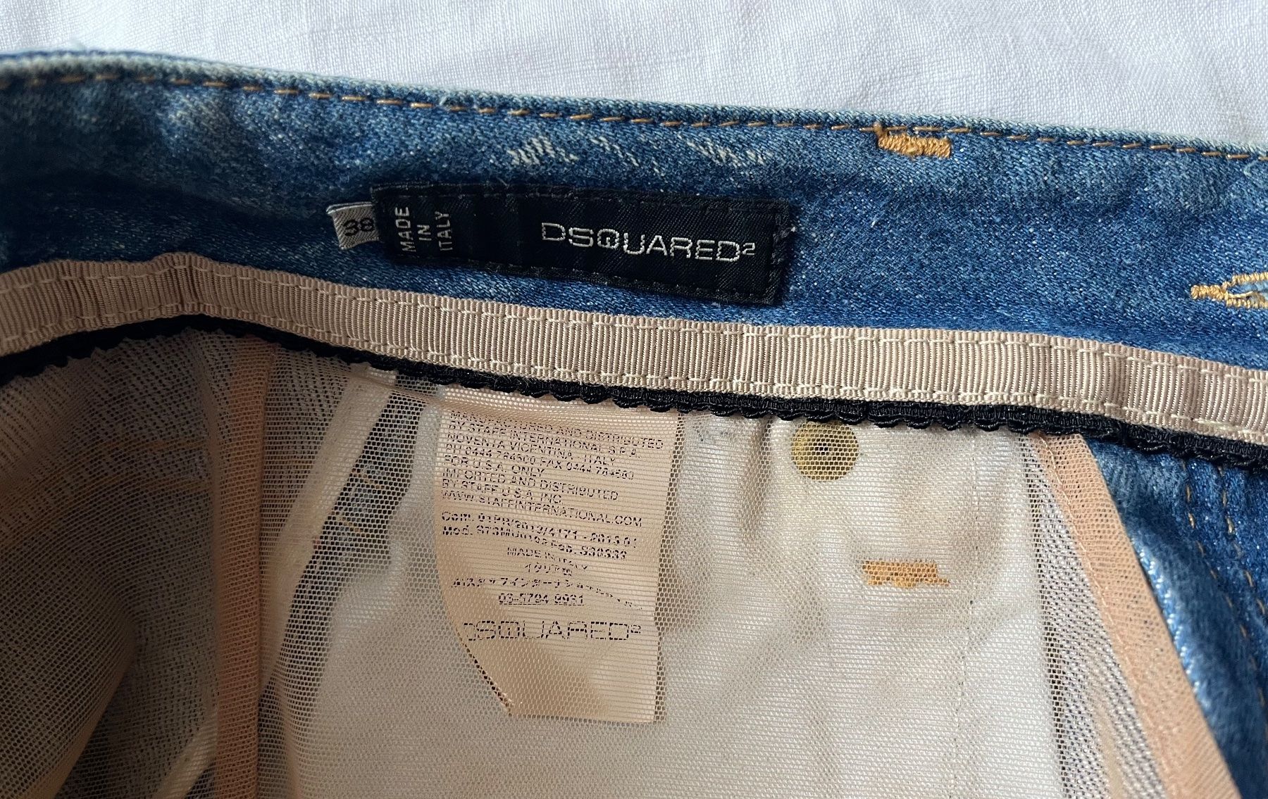 Dsquared2 Pantaloni: Dsquared2, mini short en jeans – Usato da Genève venduto da dachaw 4