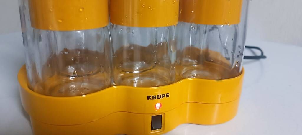 Küchengeräte: Joghurtbereiter KRUPS mit 6 Original-Gläsern – Gebraucht aus Bern von sv-trade 1