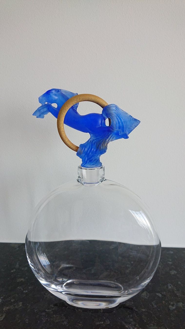 Karaffen: Whisky-Karaffe Daum Carafe de Torques, Jumping Horse – Gebraucht aus Fischenthal von luc_82dg 2