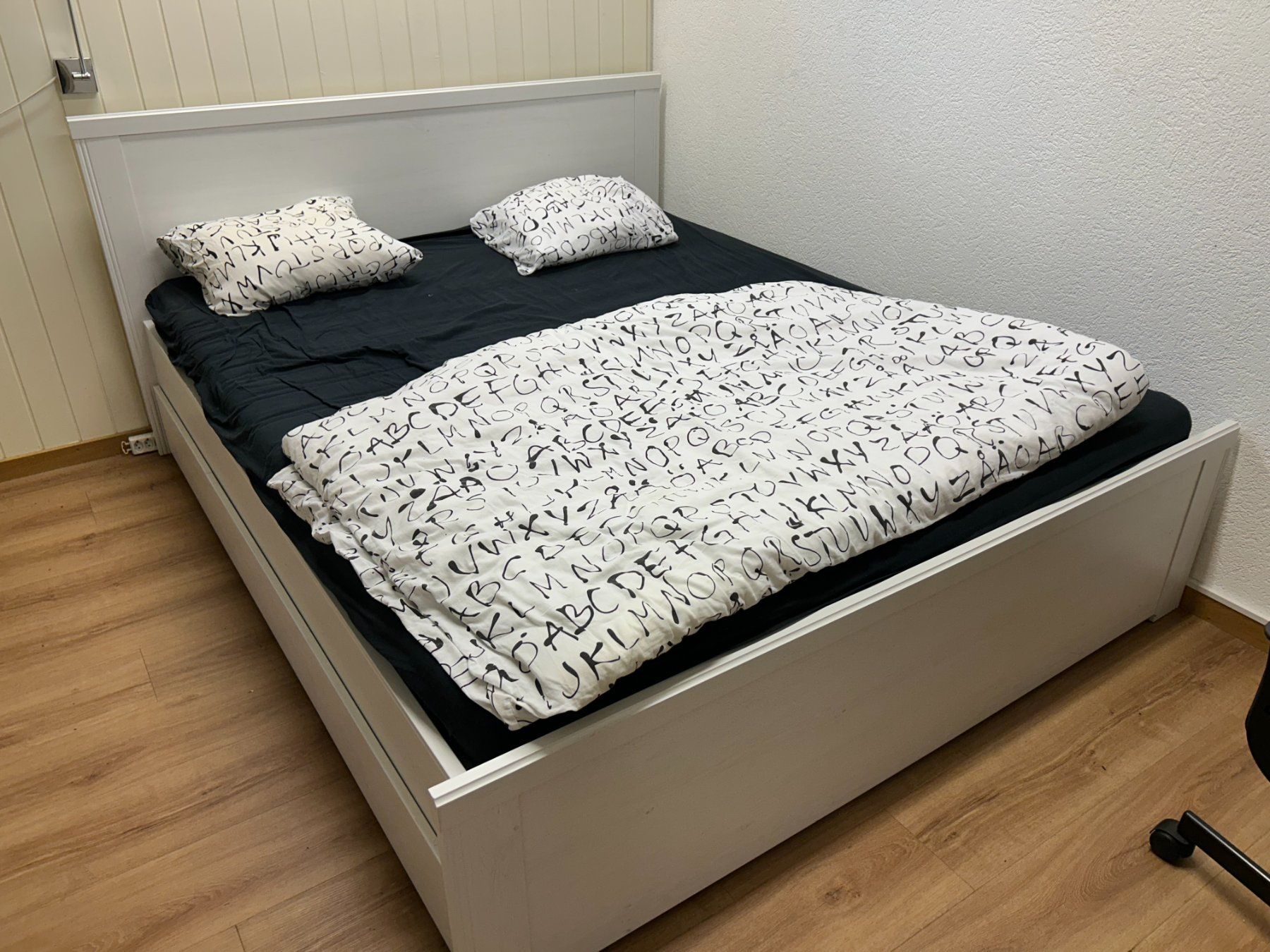 Ikea Letti: 1 Doppelbett komplett – Usato da Binningen venduto da Grr0