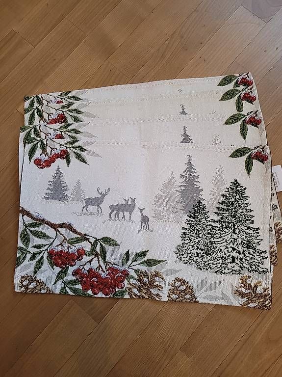 Set di tavolo e panche: 4 Tischset Motiv Winter – Usato da Spreitenbach venduto da dde_5k86 2