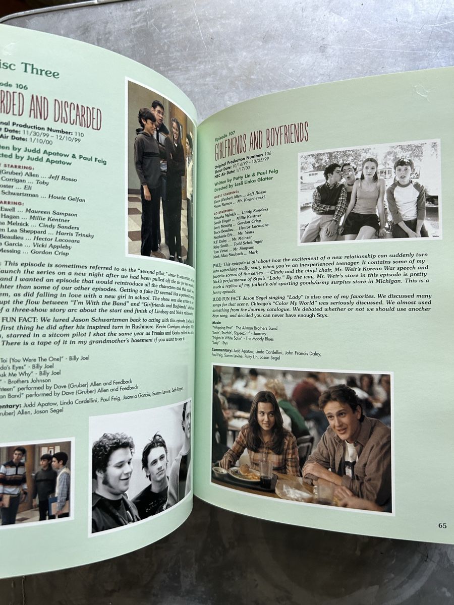 Tutti i DVDs: Freaks And Geeks - Complete Series DVD - Yearbook Edition – Usato da Winterthur venduto da lenolson 4