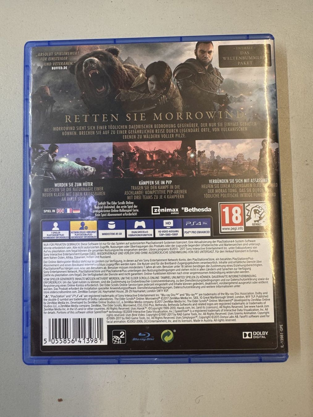 Sony Giochi: PS4 Spiel Morrowind – Usato da Roggliswil venduto da wipix 1