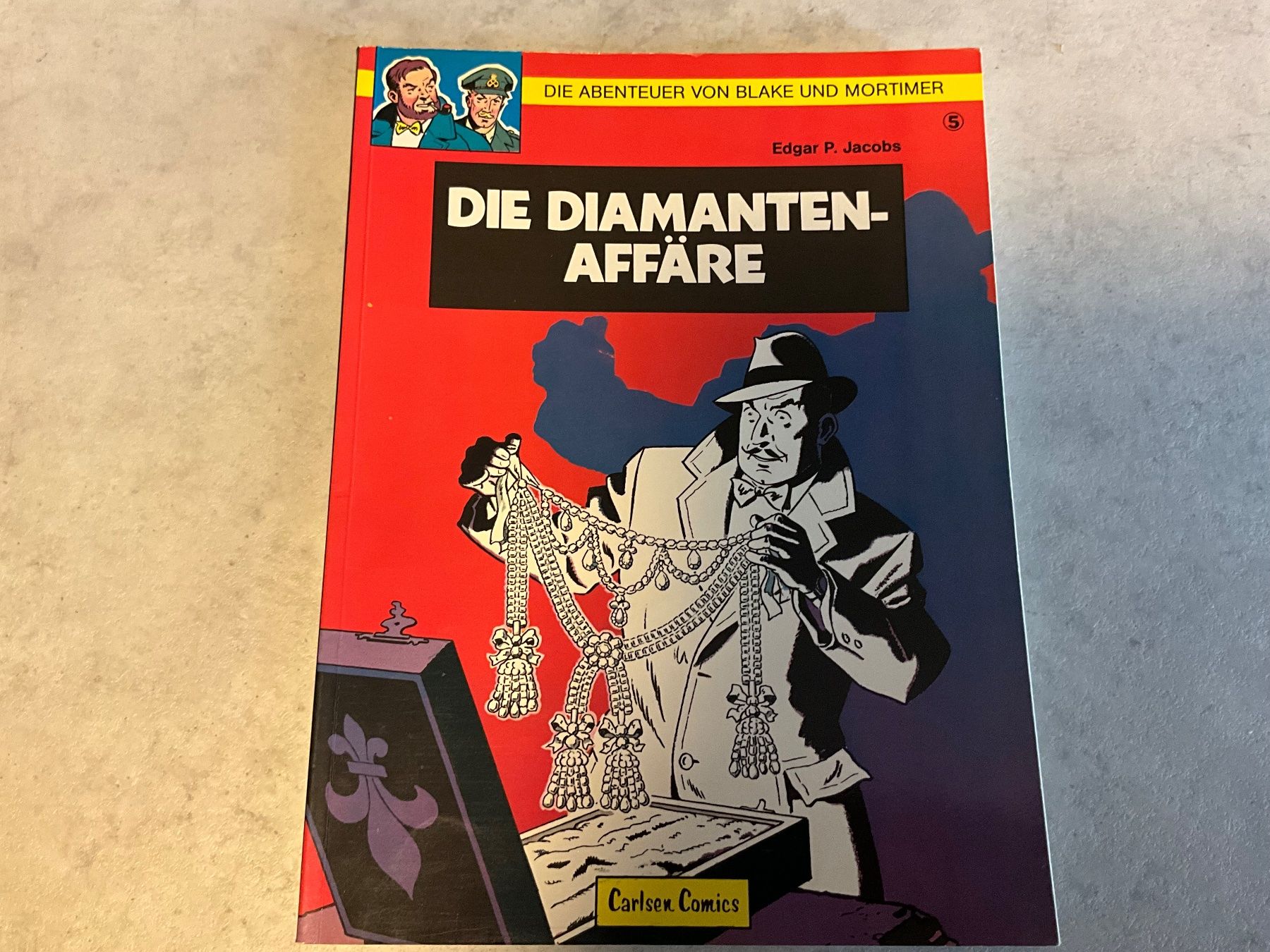 Fumetti: Blake und Mortimer-Bd.5-Die Diamantenaffaere – Usato da Agriswil venduto da Ueli03