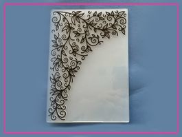 Florales  - 14.8cm x 10.5cm Prägeschablone