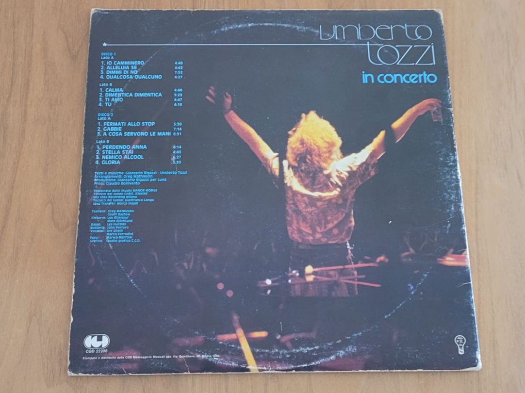 Vinyles: DLP  Umberto Tozzi – D'occasion à Martigny par MZ-67 2