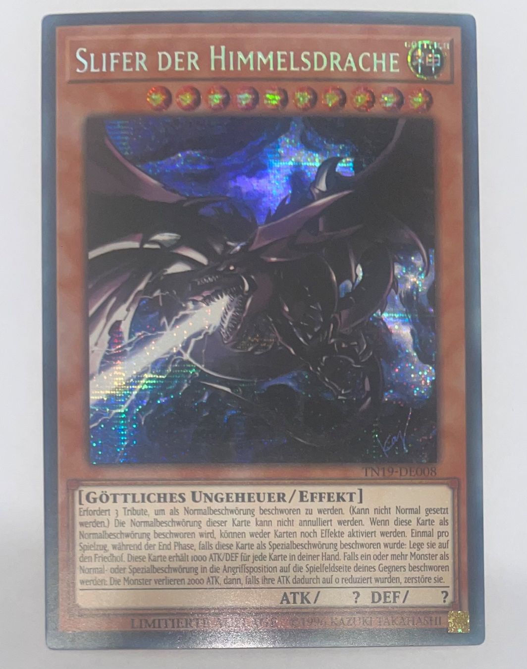Yugioh Carte collezionabili: YuGiOh SCR | Slifer der Himmelsdrache – Nuovo (secondo la descrizione) da Altstätten SG venduto da ChangeMaker