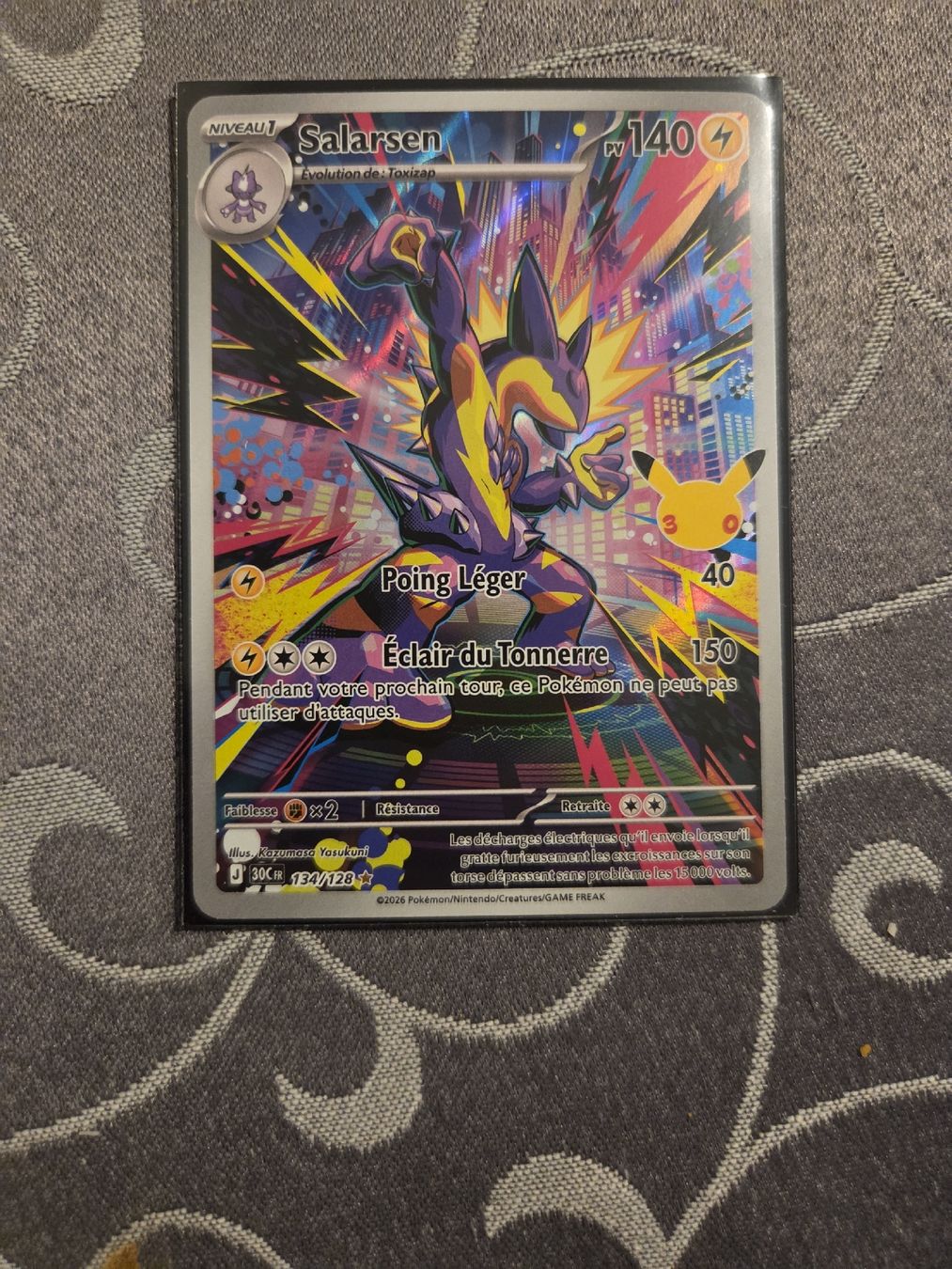 Pokémon Carte collezionabili: salarsen pokemon 30 ans – Nuovo (secondo la descrizione) da Villeneuve VD venduto da 19scarface88