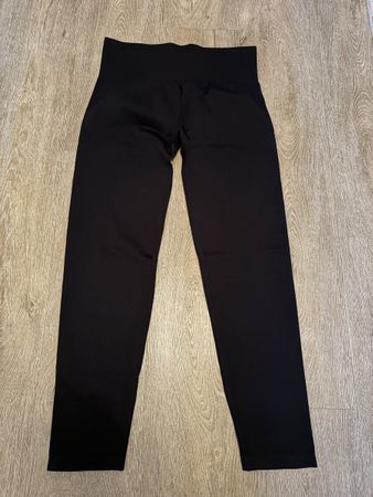 Sport Leggings schwarz elastisch