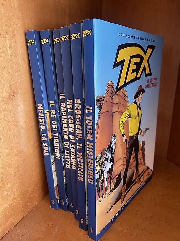 Fumetti: Tex 6 fumetti – Usato da Gentilino venduto da sar_m6sx