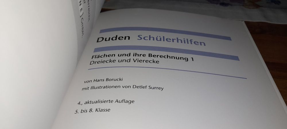 Mathematik 5 8 Klasse Flächen Und Ihre Berechnung Duden Kaufen Auf