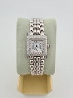 Damenuhr Chopard Weissgold Uhr mit Diamanten