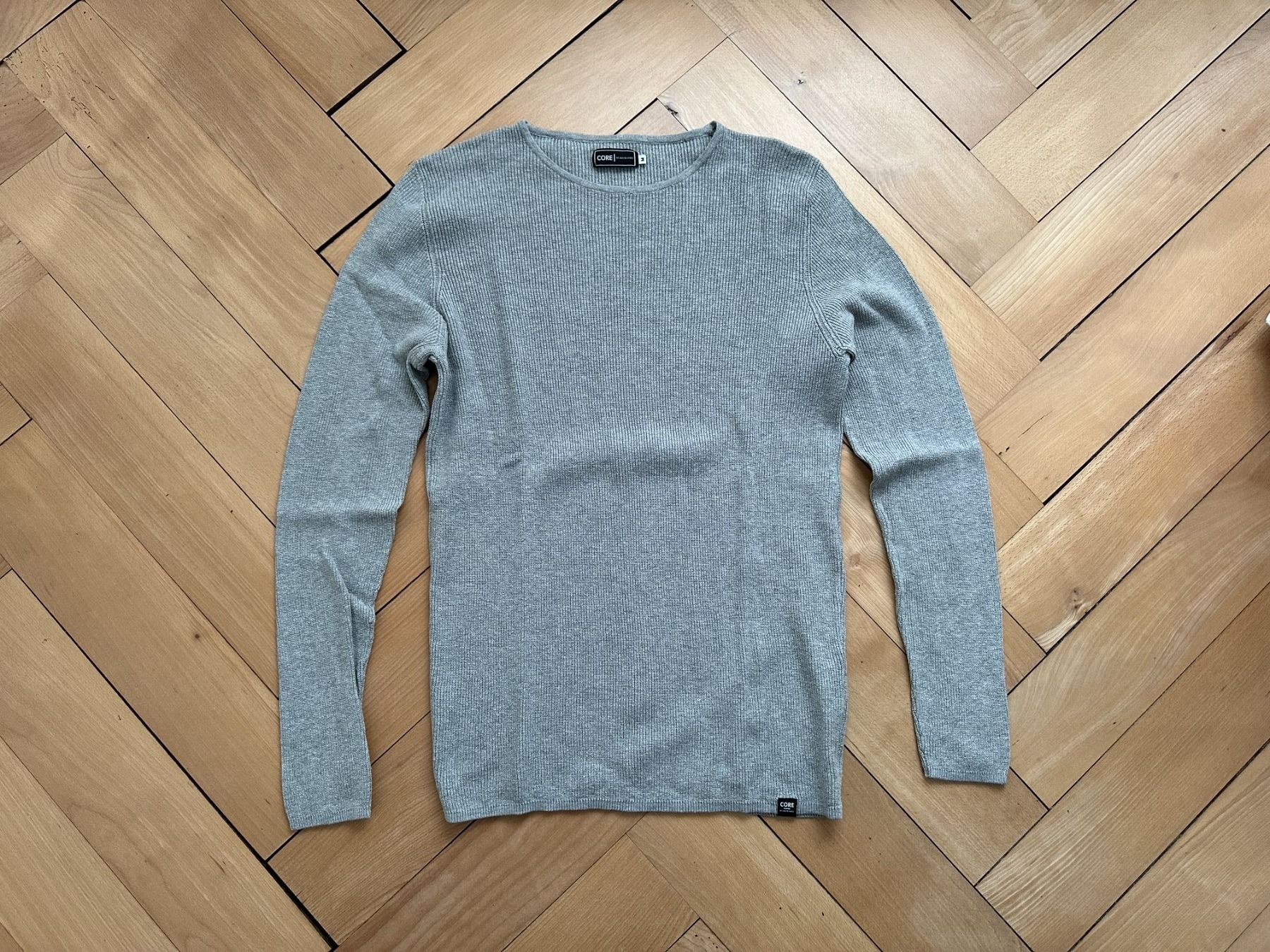 Jack & Jones Pullover & Sweatshirts: JACK & JONES - Strickpullover hellgrau M – Gebraucht aus Zürich von Diazaio