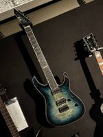 ESP E-II M-II HT Mercury Blue Burst (inkl. Koffer) E-Gitarre