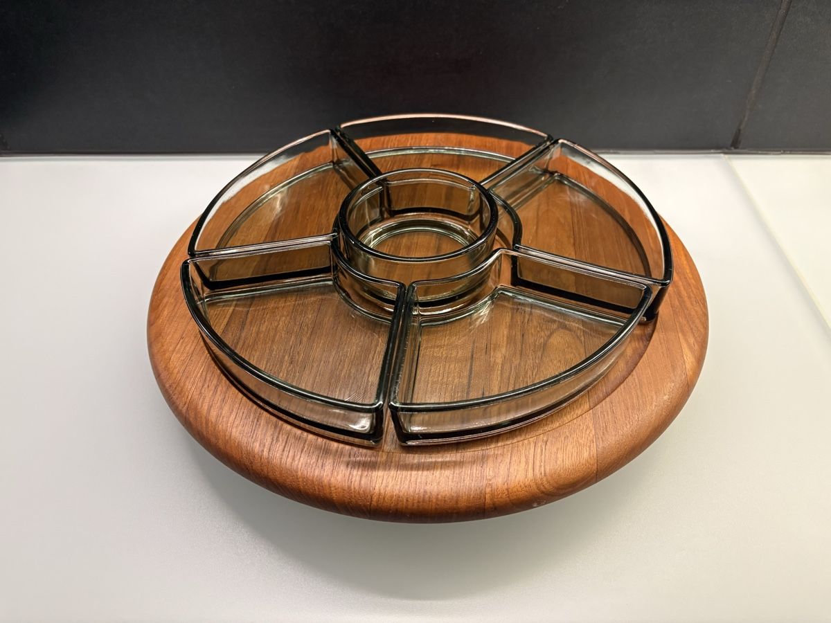 Piatti di portata: Digsmed Tablett Teak Apéroset – Usato da Bellach venduto da 2ndBox 1