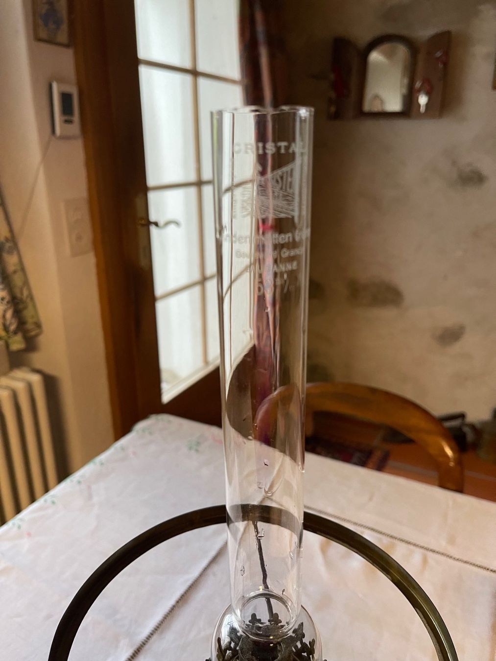 Lampen: Antik Petrollampe - lampe à pétrole ancienne – Gebraucht aus La Croix (Lutry) von Sporades 5