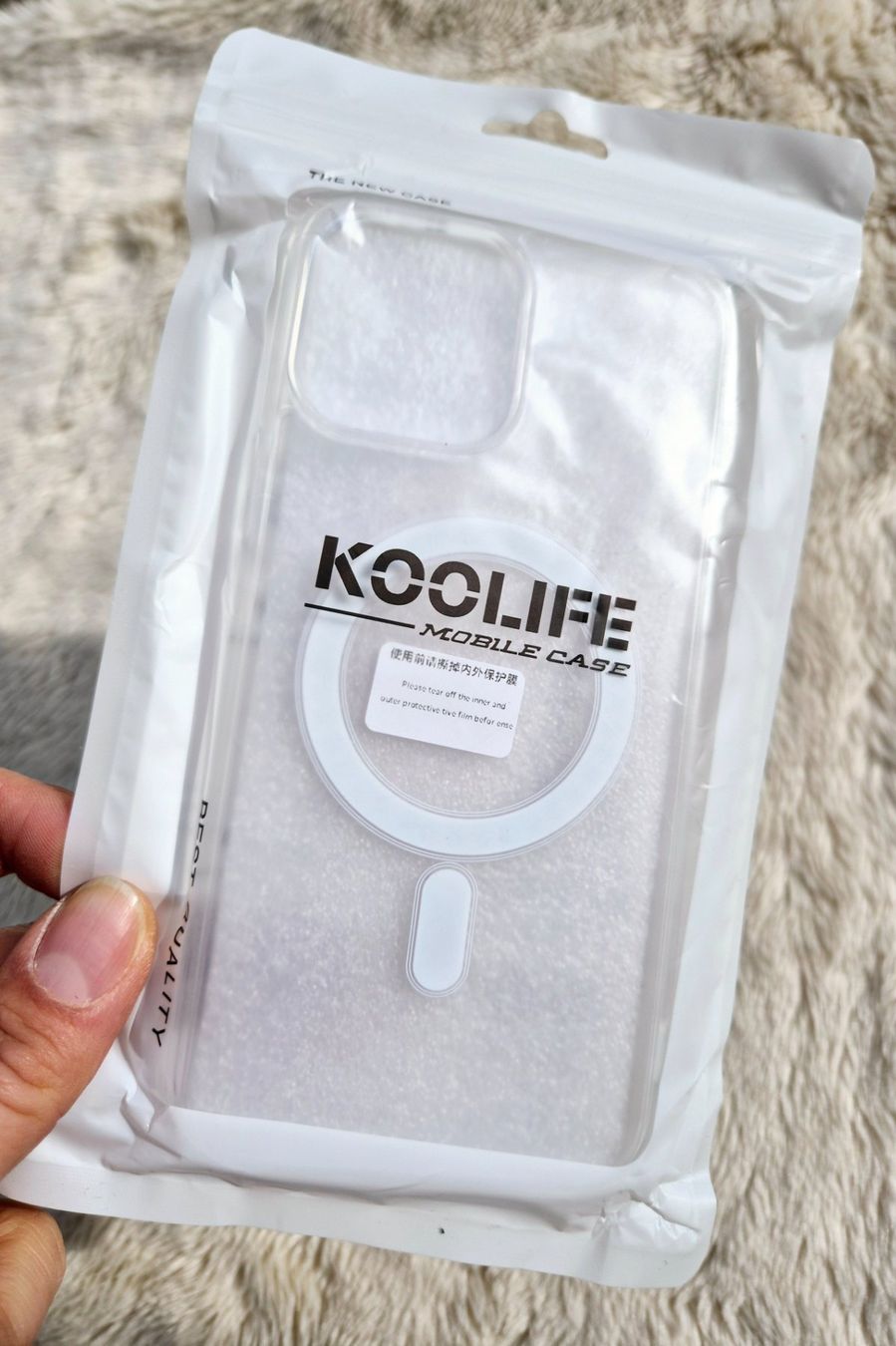 Cover & Protezioni schermo: IPHONE 13 PRO MAX TRANSPARENT CASE KOOLIFE HANDYHÜLLE HANDY – Nuovo e nell'imballaggio originale da Elsau venduto da the-colorful-side 4