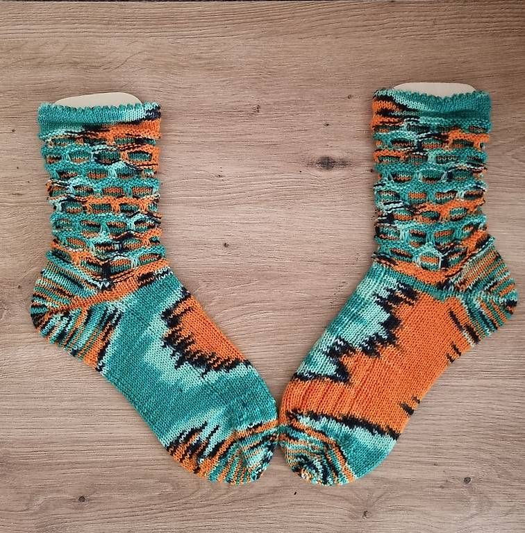 Calze: Handgestrickte Socken Gr. 38/39 – Usato da Sirnach venduto da Chade209 2