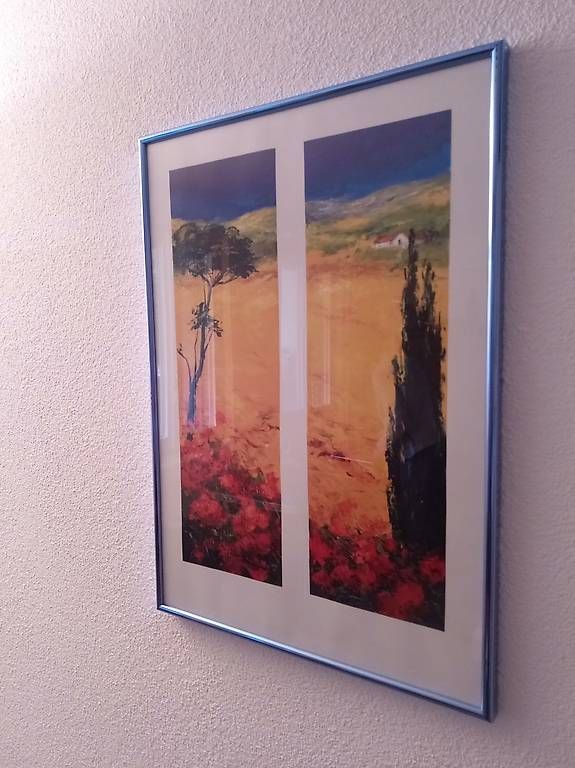 Foto & Immagini: Bild mit Rahmen Toscana – Usato da Giswil venduto da Anubis20 1