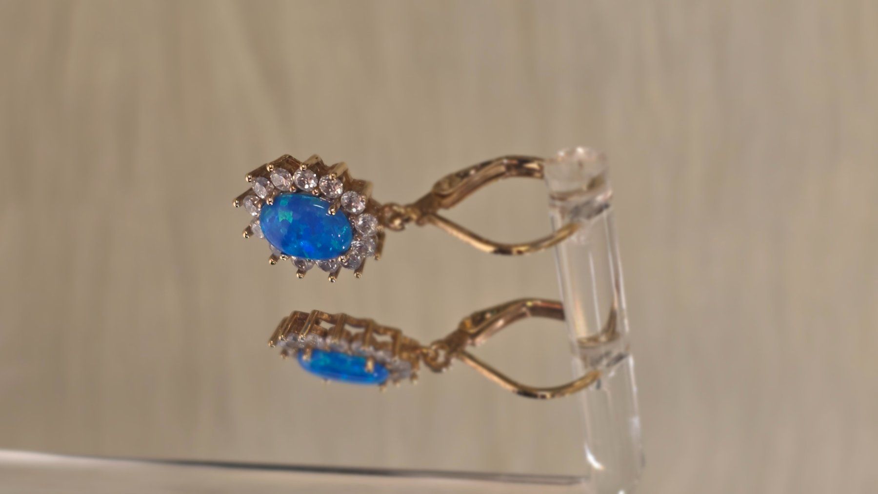 Orecchini pendenti & Orecchini a lobo: Opal Ohrringe – Usato da Hemmental venduto da Fantasie1 3