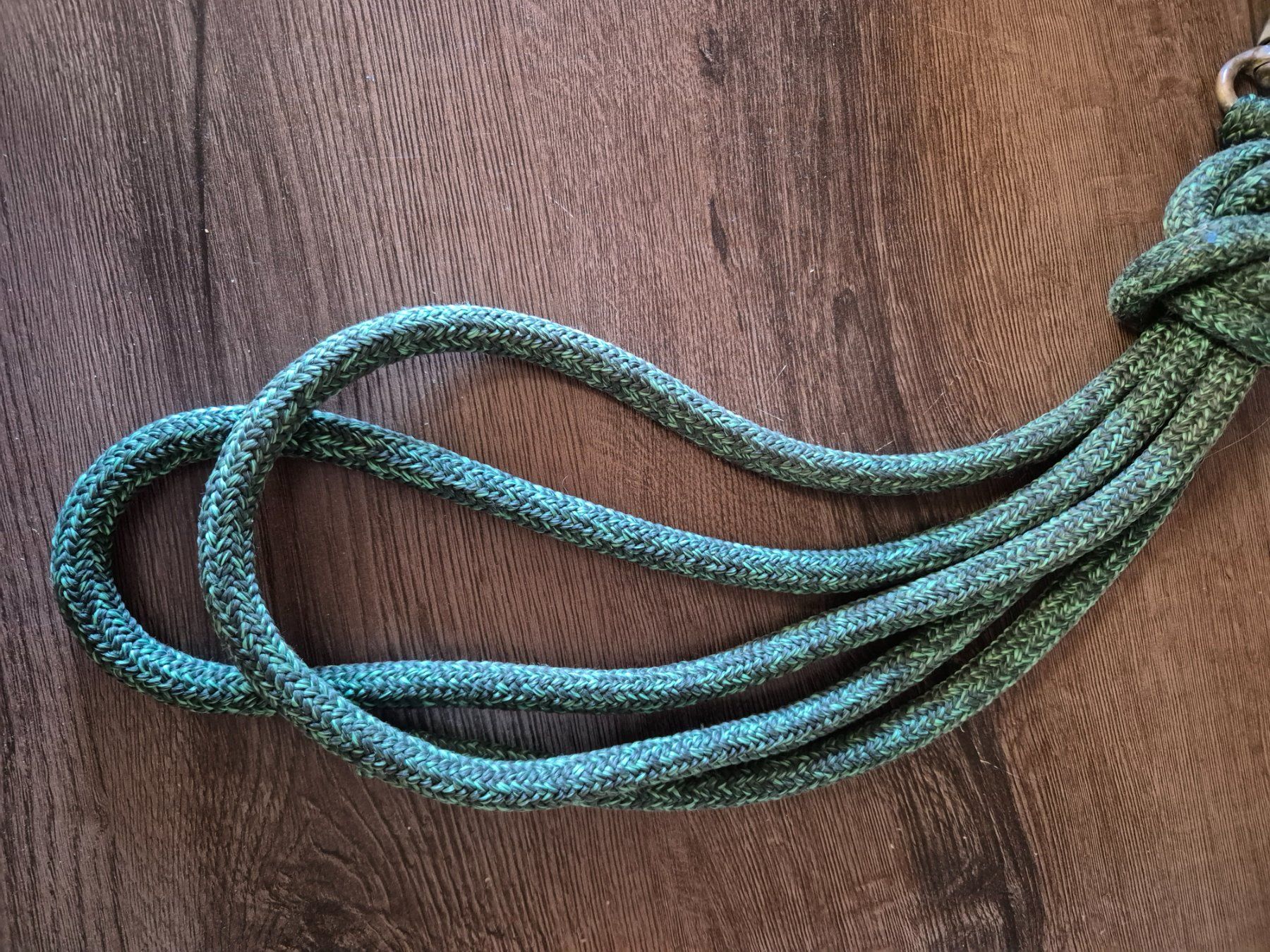 Briglie & Cavezze: Bodenarbeitsseil Strick 3.7m – Usato da Meggen venduto da Orrinka20 2