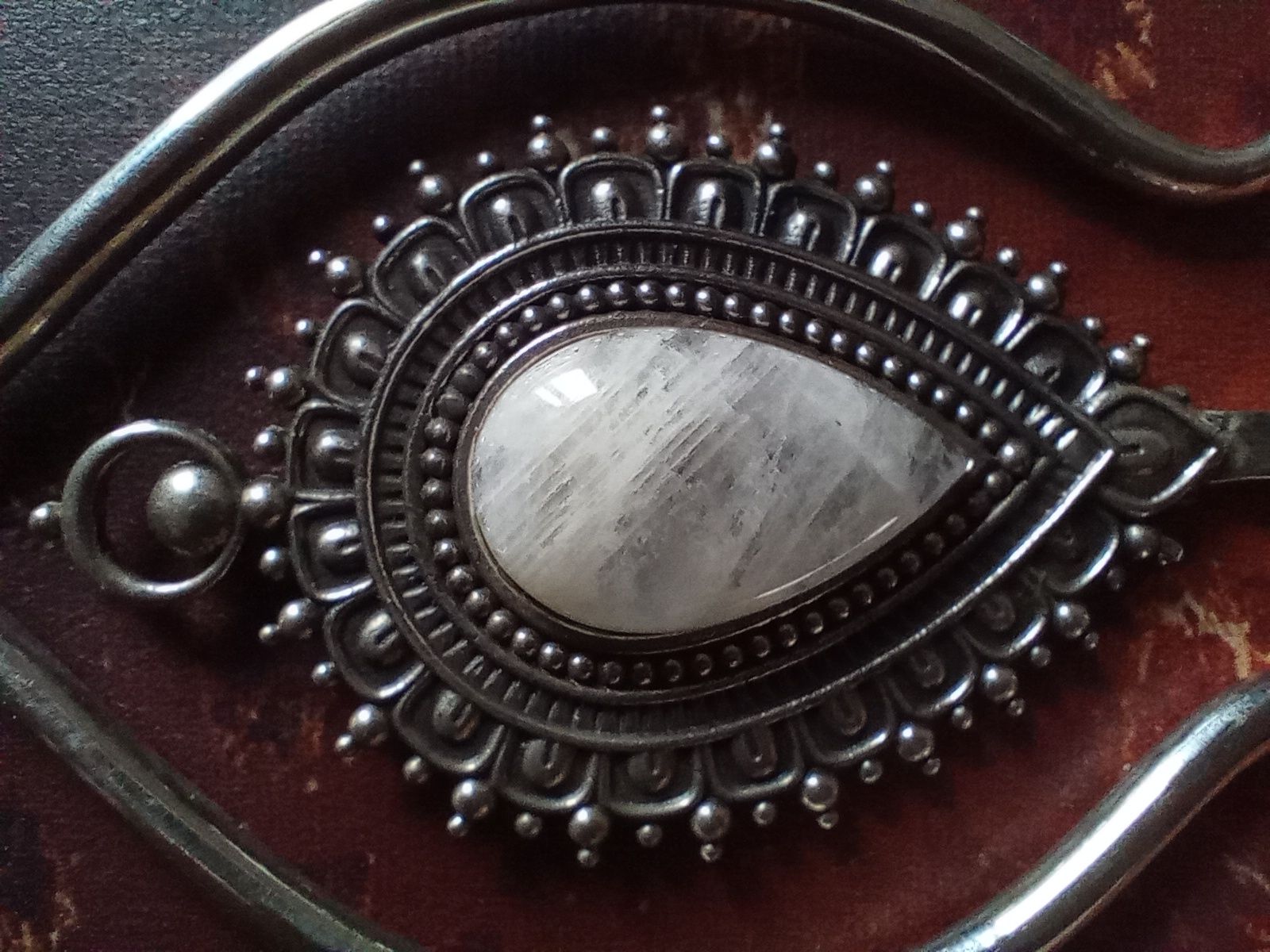Orecchini pendenti & Orecchini a lobo: Ohrringe/-hänger (Earweights) Silber & Mondstein – Nuovo e nell'imballaggio originale da Bösingen venduto da bringer_des_lichts 4
