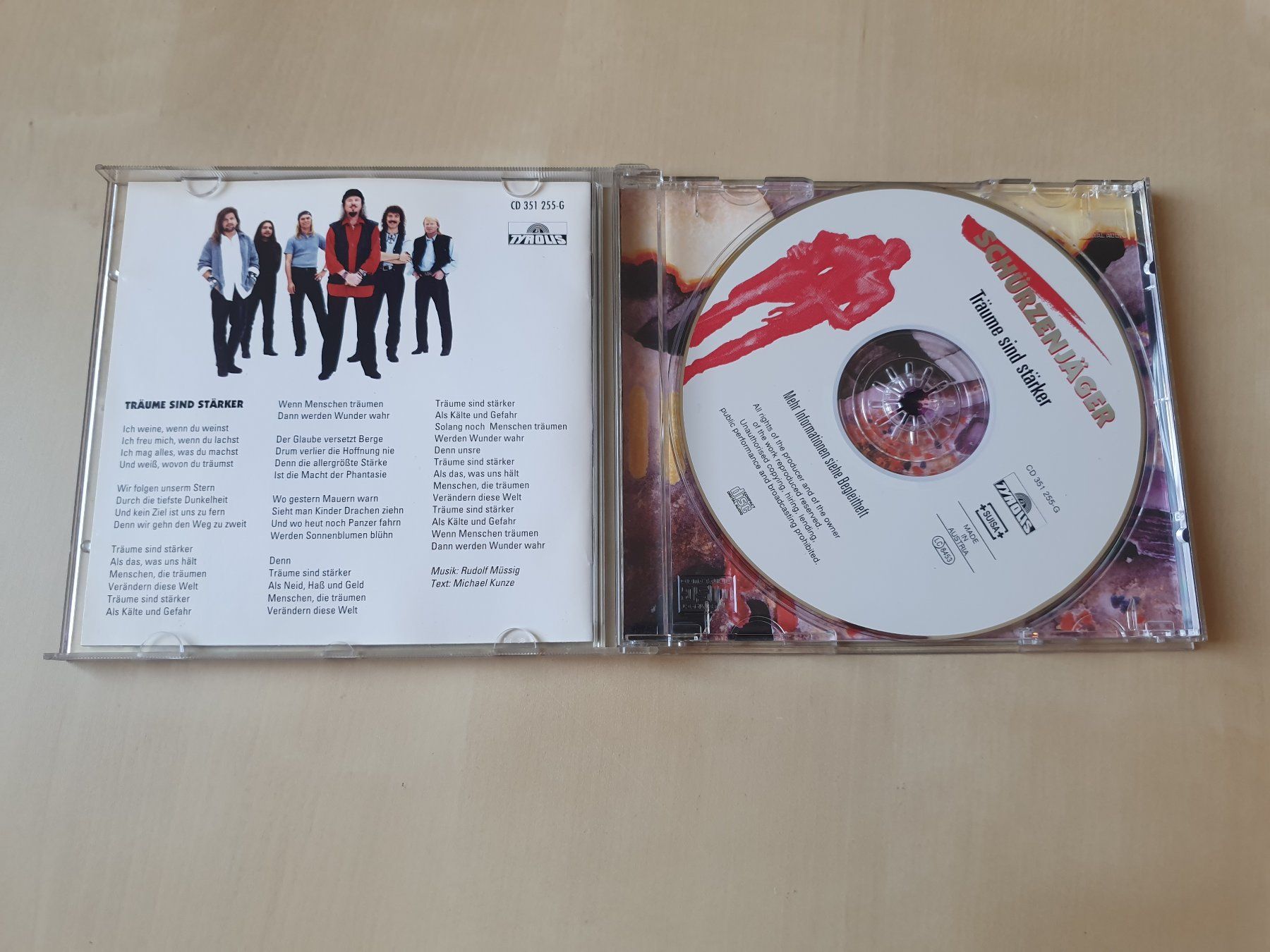 CD: Schürzenjäger Träume sind stärker – Usato da Stansstad venduto da collectorsshop 2