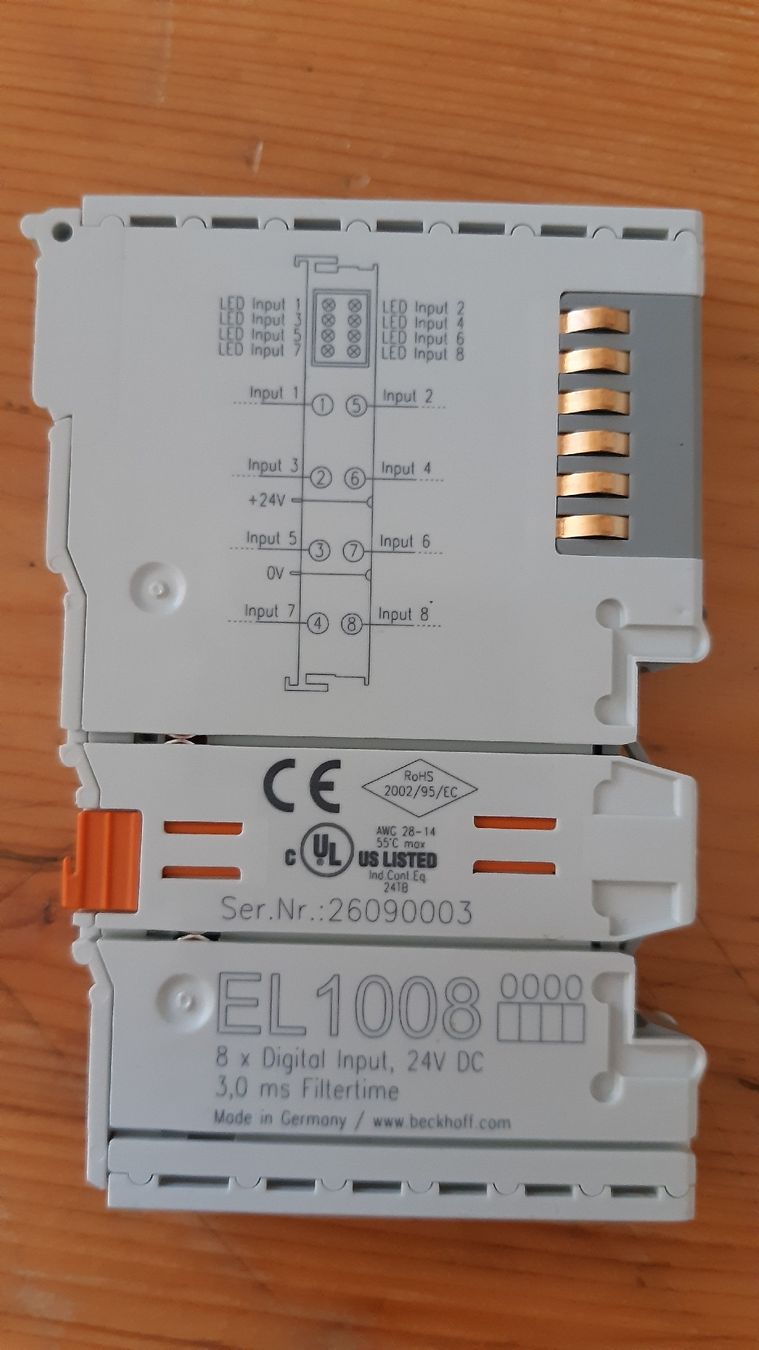 Beckhoff Composants électroniques: Beckhoff EL1008 - 8fach Digital Input - NEU – Neuf (Voir description) à Oey par Parkplatzbrocki 1