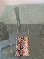 Trendige Handy Tasche mit Kettenriemen im Schlangenmuster🐍