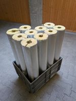 Mineralwoll-Rohrdämmung mit Aluminiumkaschierung 55/60