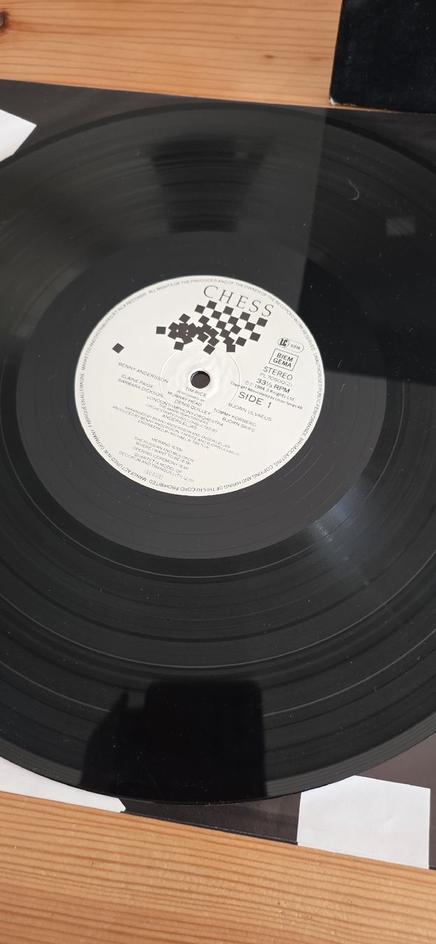 Schallplatten: CHESS - 1984 Vg,Vg – Gebraucht aus Yvonand von RF-VINYL 1