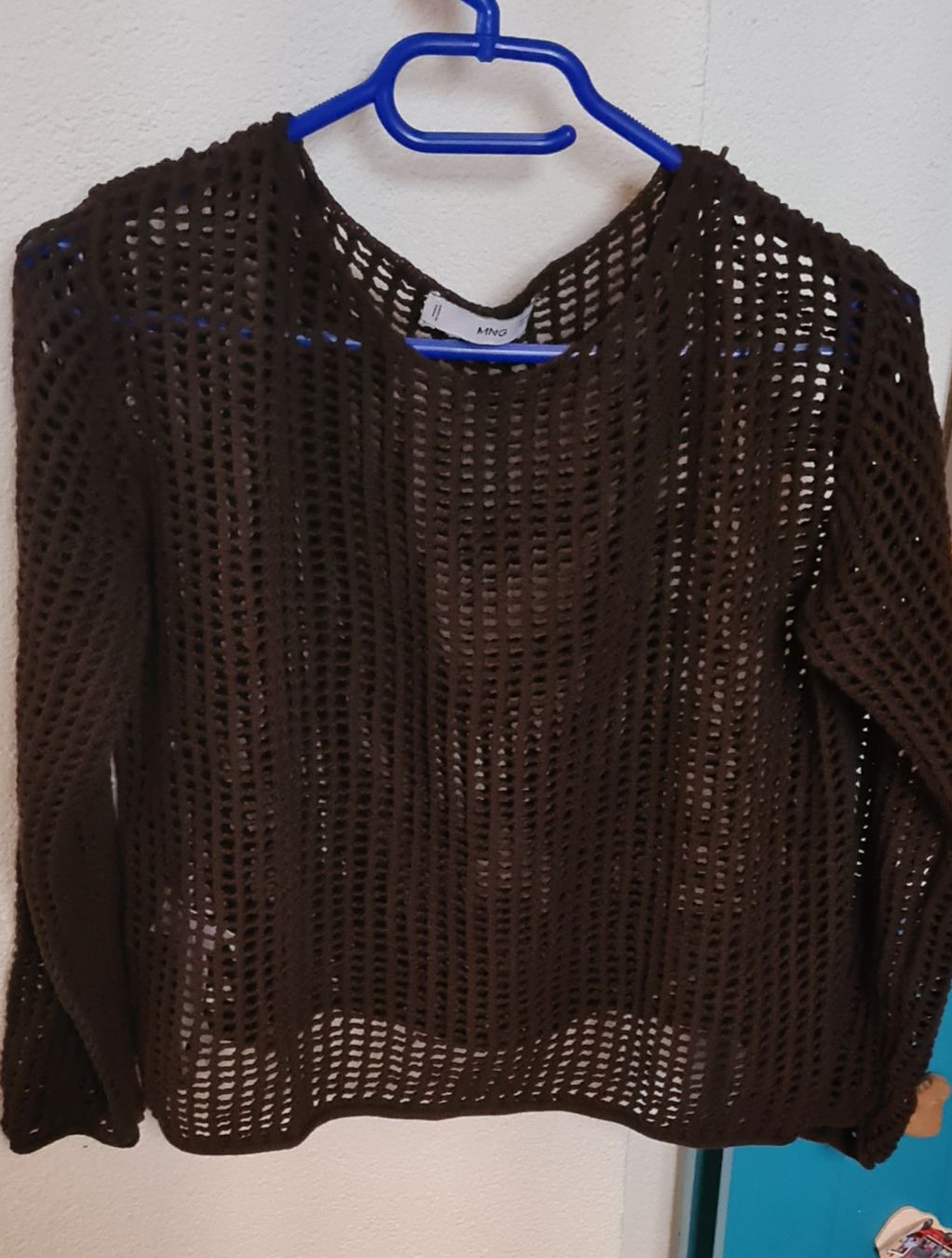 Mango Pullover & Sweatshirts: Mango Netzpullover NEU Silber + Netzpullover braun gratis S – Neu (gemäss Beschreibung) aus Wettingen von Mahariko 2
