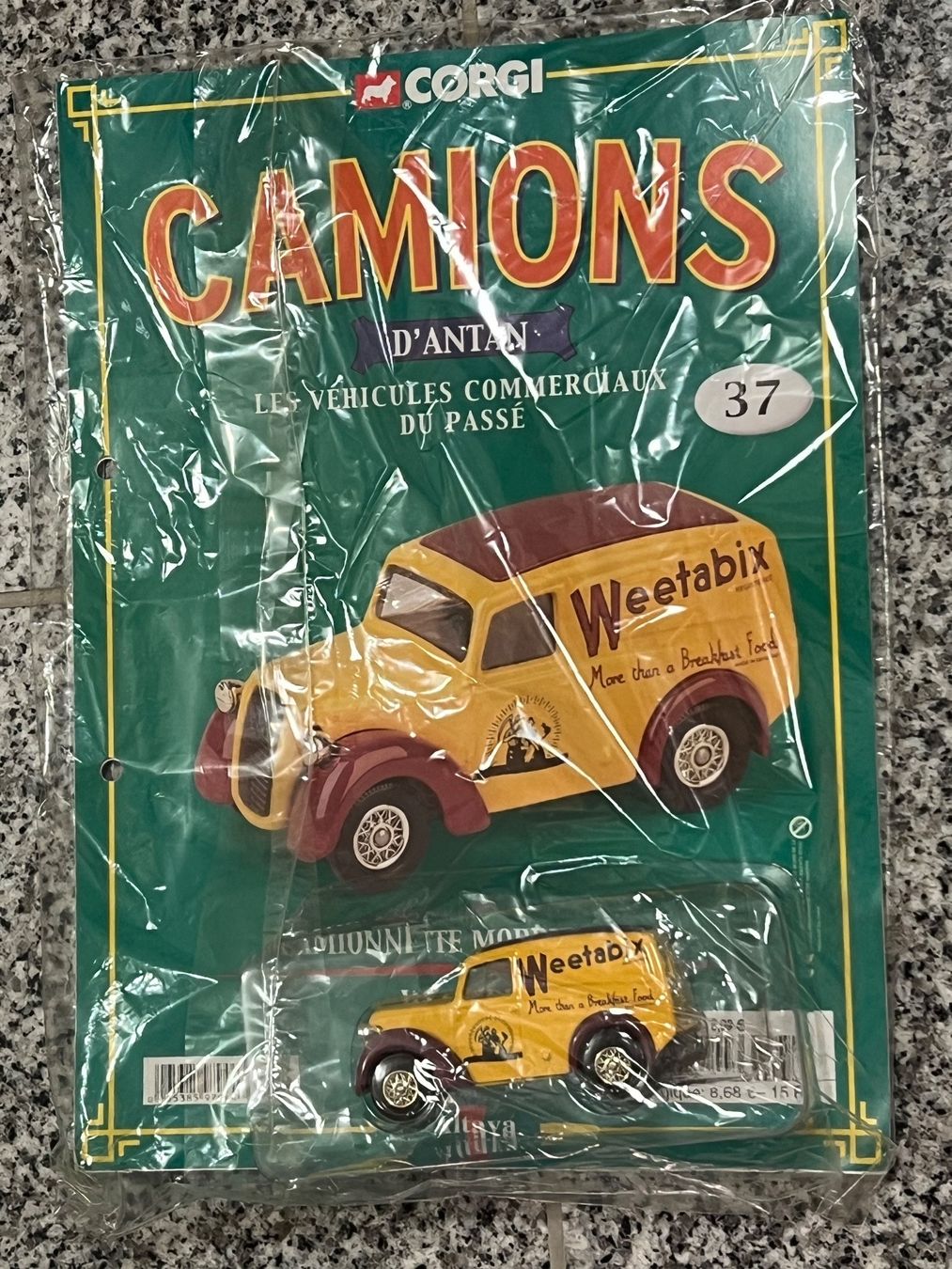 Corgi Toys Modellini d'auto: MORRIS Z VAN WEETABIX CORGI VAN Modellauto und Heft – Nuovo (secondo la descrizione) da Deitingen venduto da Himhip