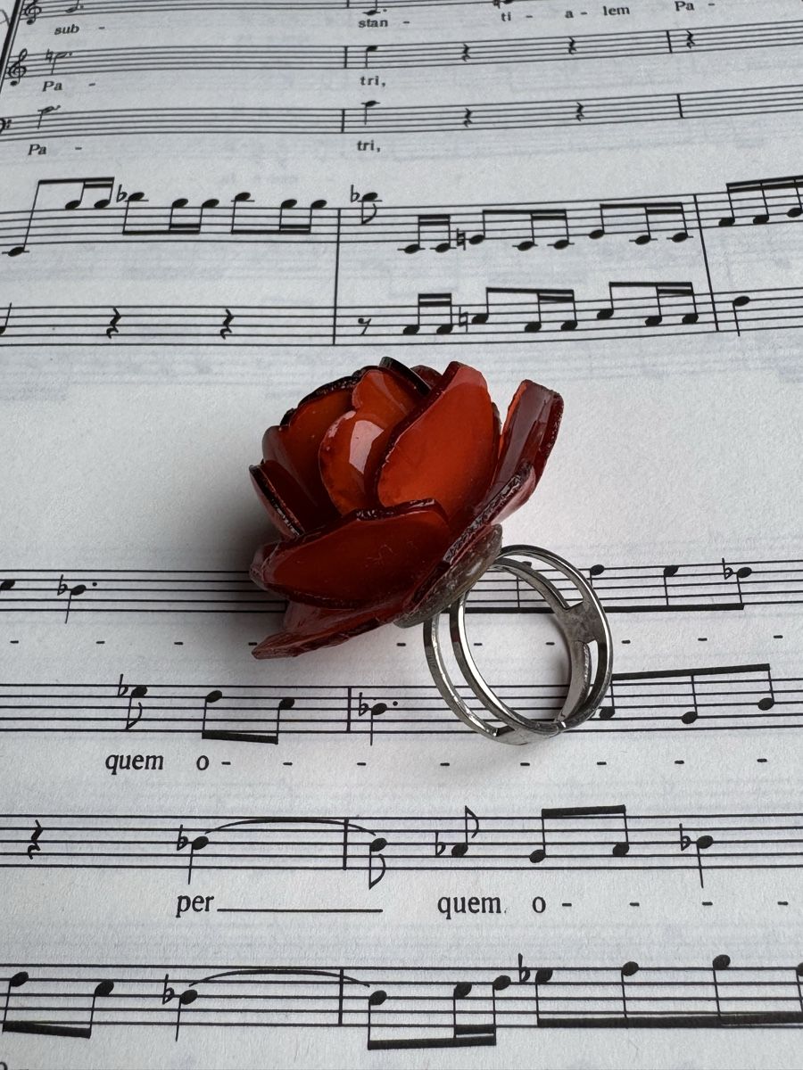 Anelli: Fingerring mit Rose – Usato da Solothurn venduto da sim_l6lb 1