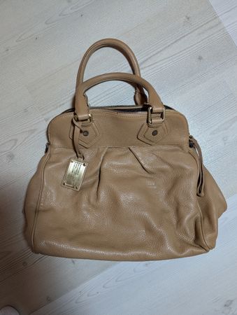 Sac à main en cuir Tosca Blu, couleur camel, parfait état